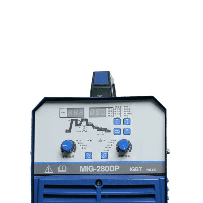 MIG-280DP/MIG-350DP/MIG-500DP Double pulse MIG Water cooled or air cooled IGBT Inverter Parameter storage Mulitfunction 380V 500A 2T/4T  MIG/MAG/MMA(GMAW/SMAW)