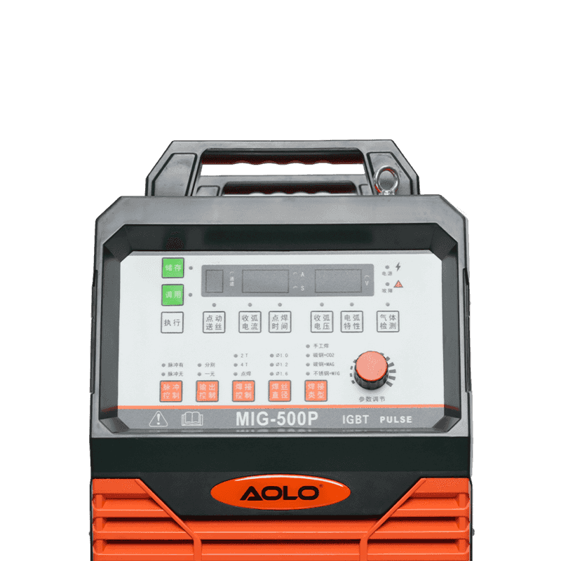 MIG-350P/MIG-500P Heavy industry welder Pulse MIG IGBT Inverter Parameter storage Mulitfunction 380V 350A 2T/4T  MIG/MAG/MMA(GMAW/SMAW)