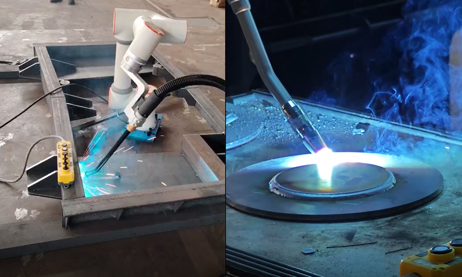 Collaborative robot 380V,Six axis, Radius 1400mm Pulse MIG welding  